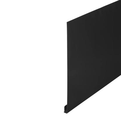 Sternplade, sort zink - 350 x 500 x 26 mm