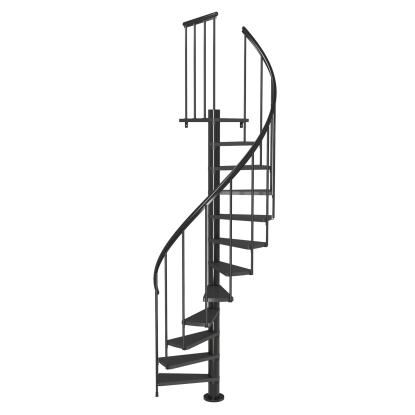DOLLE Calgary spindeltrappe, Ø140 cm, antracit
