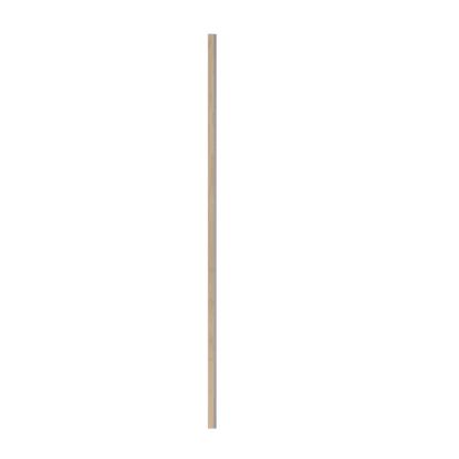 I-Wood afslutningsliste til akustikpanel, hvid olieret, grå filt og lys kerne, egefiner, 16 x 42 mm