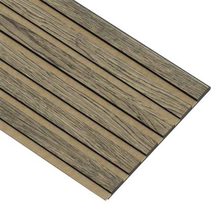 I-Wood Basic Original akustikpanel, sort olieret, brun filt og sort kerne, egefiner, 17 x 300 mm 
