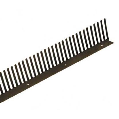 Tacodan fuglegitter, polyethylen, sort, 1 meter