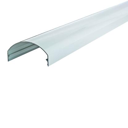 RIAS alu kip dækprofil, 17,5-32,5 grader, hvid - 6000 mm