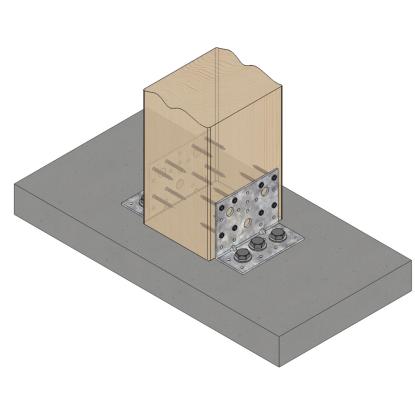 SIMA vinkelbeslag V14 med rib, pregalvaniseret, 91 x 52 x 3,0 x 116 mm