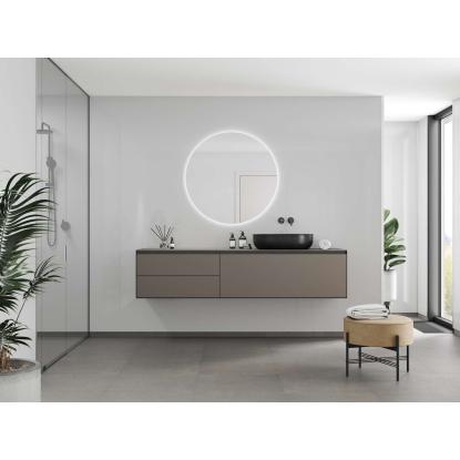 Fibo Basic vådrumspanel uden fugefræsning, 10 x 600 x 2400 mm, white high gloss