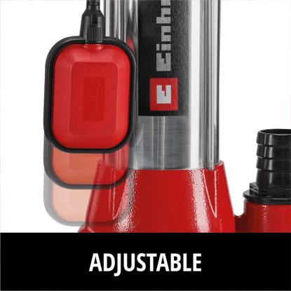 Einhell GC-DP 1340 G dykpumpe til urent vand, 23.000 liter/time