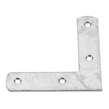 Habo hjørnejern, varmgalvaniseret, 112 x 112 mm - 4 stk.