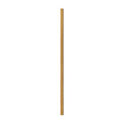 I-Wood afslutningsliste til 4-lamel akustikpanel, brun olieret, grå filt og lys kerne, egefiner, 16 x 67 mm