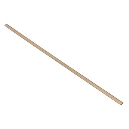 I-Wood afslutningsliste til akustikpanel, hvid olieret, brun filt og sort kerne, egefiner, 17 x 42 mm