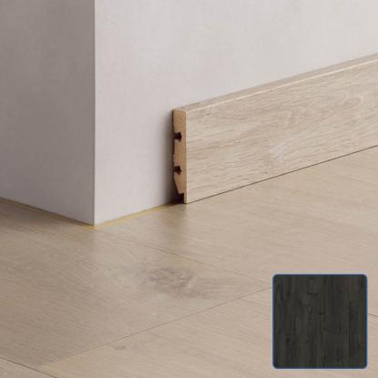 Pergo fodliste, lige, Black Pepper Oak, laminat, 12 x 58 x 2400 mm