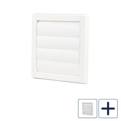 Fresh lamelrist med bagkant, 150 x 150 mm