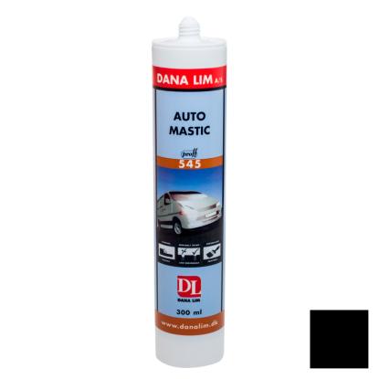Dana Lim Auto Mastic 545 plastisk fugemasse i patron, 1-komponent oliebaseret, sort - 300 ml