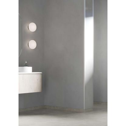Fibo Basic vådrumspanel uden fugefræsning, 10 x 600 x 2400 mm, soft cement silk
