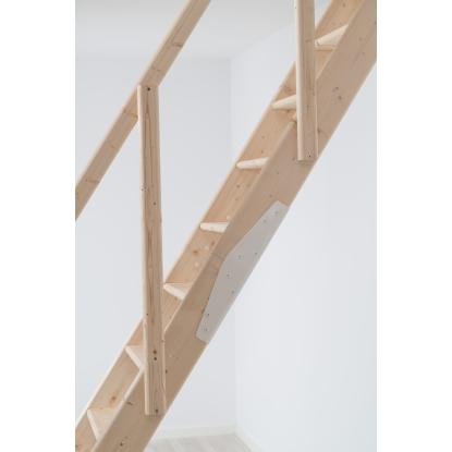DOLLE Kiel hemsetrappe, 2-delt - 12 trin
