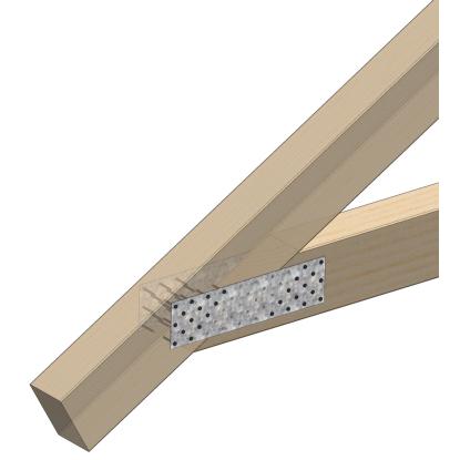 SIMA normplade 1,5 mm, rustfri A2 - 80 x 200 x 1,5 mm