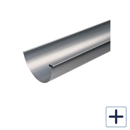 Plastmo Stål Plus tagrende, 3 meter