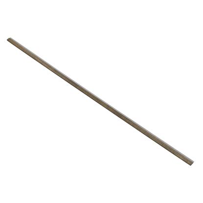 I-Wood afslutningsliste til akustikpanel, sort olieret, grå filt og sort kerne, egefiner, 17 x 42 mm