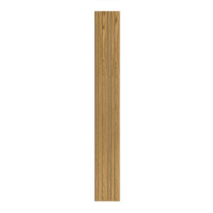 I-Wood Medio+ Mixed akustikpanel, brun olieret, brun filt og lys kerne, egefiner, 16 x 300 mm