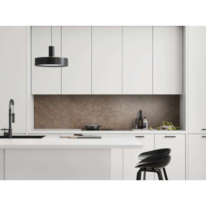 Fibo Kitchen Board vægplade, 10 x 600 x 580 mm, golden brown marble silk - 2 stk.