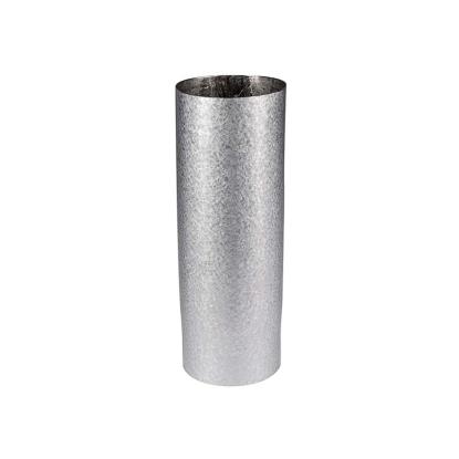 Plastmo AluZink lige nedførsel, Ø75 mm