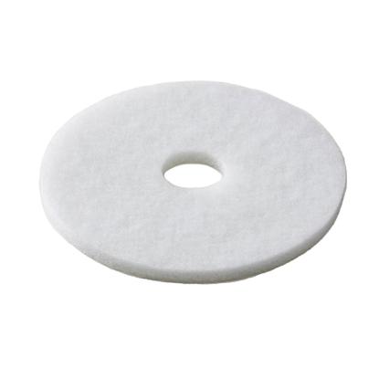 Moland polerrondel (hvid pad)