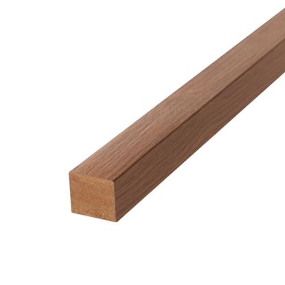 FibroTech akustik afslutningsliste til UNIKA, 25 x 3000, oiled oak - 2 stk.