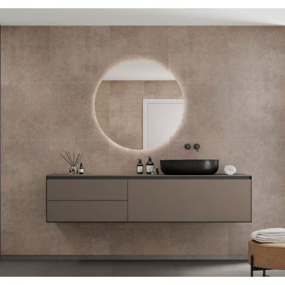 Fibo Cement vådrumspanel med 60 x 60 cm fliselook, 10 x 600 x 2400 mm, palermo gem stone