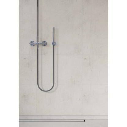 Fibo Cement vådrumspanel med 60 x 40 cm fliselook, 10 x 600 x 2400 mm, lentini light stone