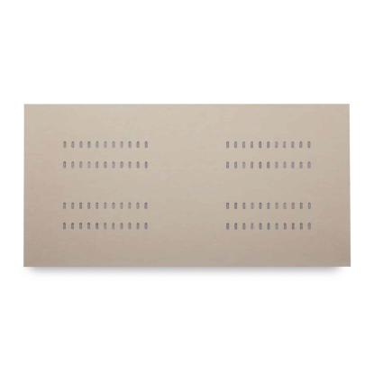 SCG udhængsplade capsule med ventilation, 1200 x 600 x 4 mm, ubehandlet