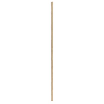 I-Wood UniPanel afslutningsliste, ubehandlet natur, sort kerne, egefiner, 17 x 55 x 2780 mm