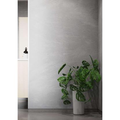 Fibo Basic vådrumspanel uden fugefræsning, 10 x 600 x 2400 mm, silver slate silk