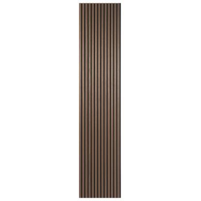 Fibrotech Quanti akustikpanel, 520 x 2440 mm, Walnut