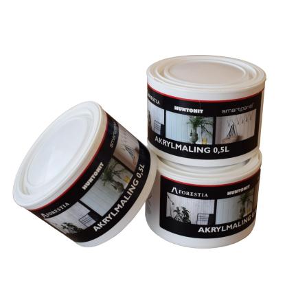 Huntonit akrylmaling til reparation, cafelatte - 0,5 liter