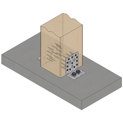 SIMA vinkelbeslag V13 med rib, pregalvaniseret, 91 x 52 x 3,0 x 76 mm
