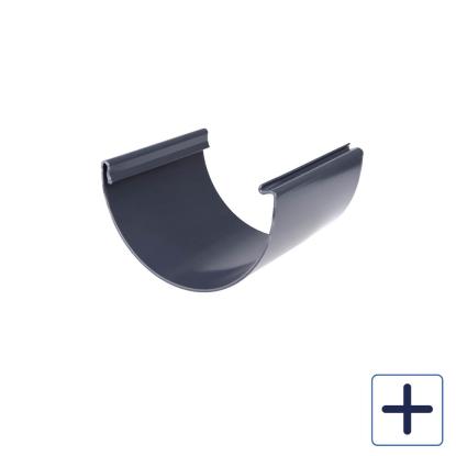 Plastmo samlestykke, PVC, grafit