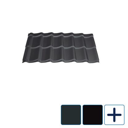 Areco Prestige tagstensprofil, 0,5 x 1080 mm, GreenCoat Pural BT (Matt)