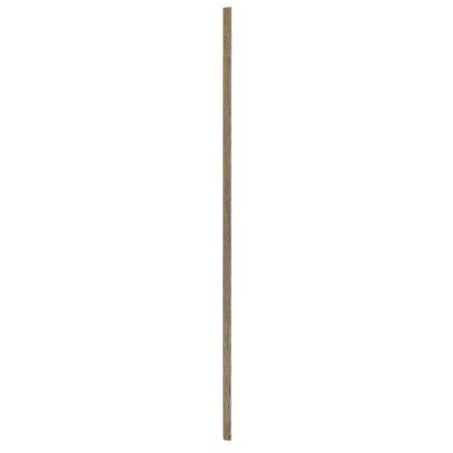 I-Wood UniPanel afslutningsliste, sort olieret, sort kerne, egefiner, 17 x 55 x 2780 mm