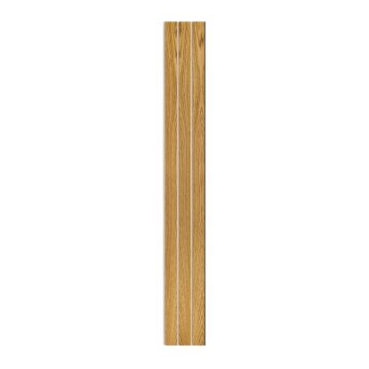 I-Wood Basic 3-lamel akustikpanel, brun olieret, beige filt og sort kerne, egefiner, 17 x 300 mm 