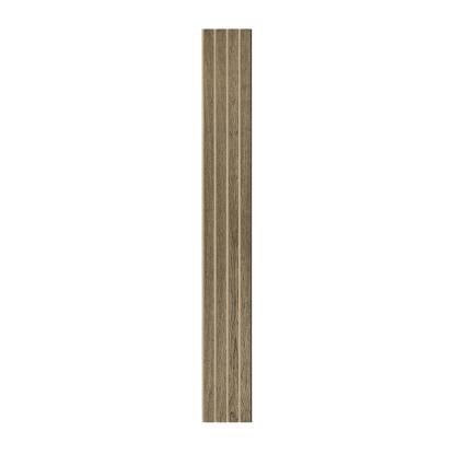 I-Wood Basic 4-lamel akustikpanel, sort olieret, beige filt og sort kerne, egefiner, 17 x 300 mm 
