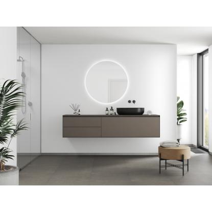 Fibo Colour vådrumspanel, 10 x 600 x 2400 mm, white silk