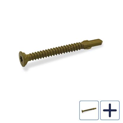 FAST vingborskrue, e-coat, 5,5 mm - 100 stk.