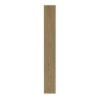 I-Wood Basic Mixed akustikpanel, mørkebrun olieret, brun filt og lys kerne, egefiner, 16 x 300 mm 