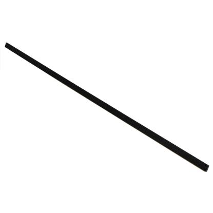 I-Wood UniPanel afslutningsliste, sortmalet, sort kerne, egefiner, 17 x 55 x 2780 mm