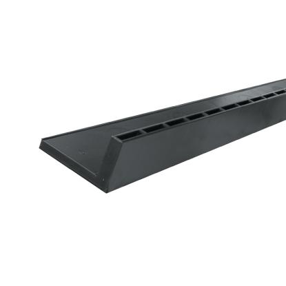 Plastmo HexaLine topdræn, sort - 0,5 meter