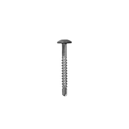 GTBUILD facadeskrue med borespids, TX20, rustfri A2, 4,8 x 45 mm, koksgrå