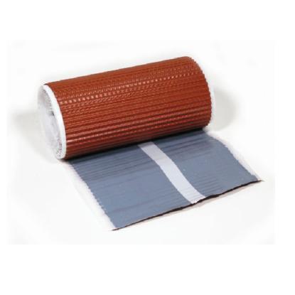 Aluflex inddækning, glat, rød, 320 mm - 5 meter