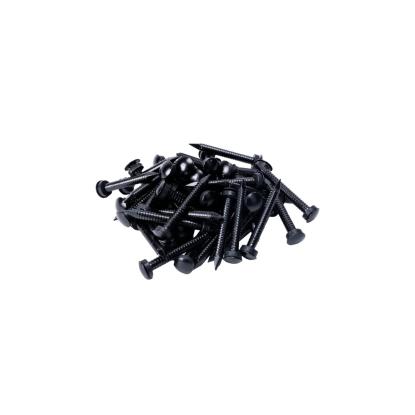 GTBUILD alu kamsøm med skive, 3,5 x 37 mm, sort