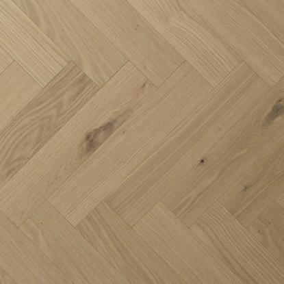 Moland Super Eg Herringbone Design Brisbane Natural Oak plankegulv, venstre stav, matlak