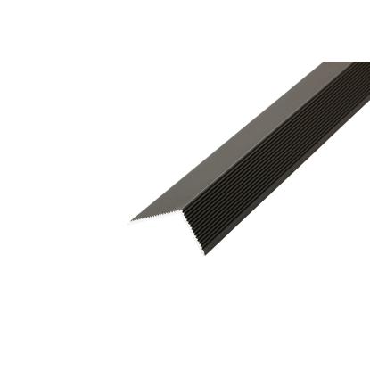 Wimex L-coverliste til terrassebræt, 40 x 60 x 3600 mm, antracit 