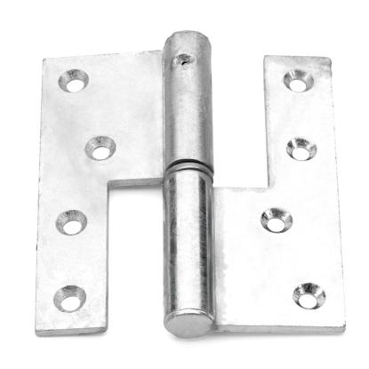 Habo hamborghængsel, venstre, varmgalvaniseret, 123 mm