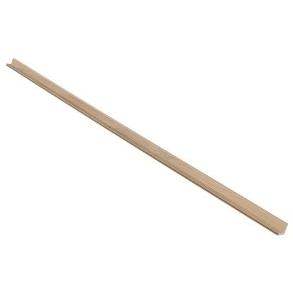 I-Wood UniPanel indvendigt hjørne, hvid olieret, lys kerne, egefiner, 16 x 55 x 2780 mm